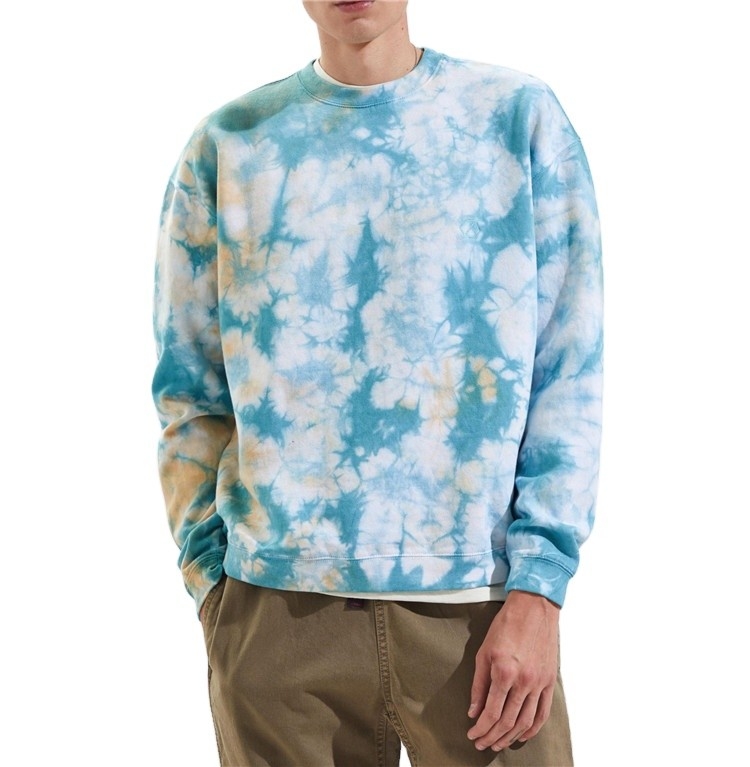 Men’s Crew Neck Tie Dye Sweatshirts