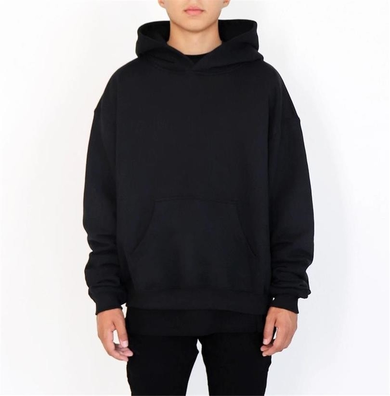 Blank Thick Unisex Plain Hoodies Pullover Streetwear