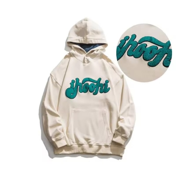 Custom Lettering Embroidered Hoodie