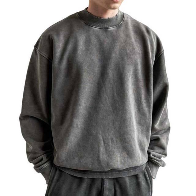 Basic Vintage Cotton Hoodie