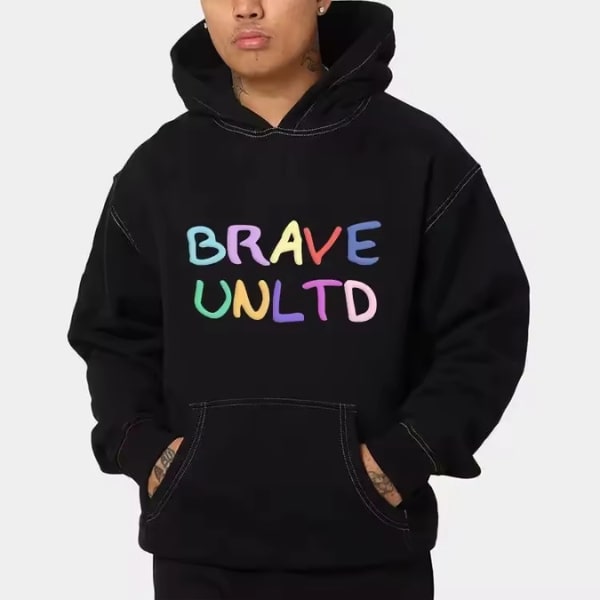 High Quality Oversized Printed Hoodie