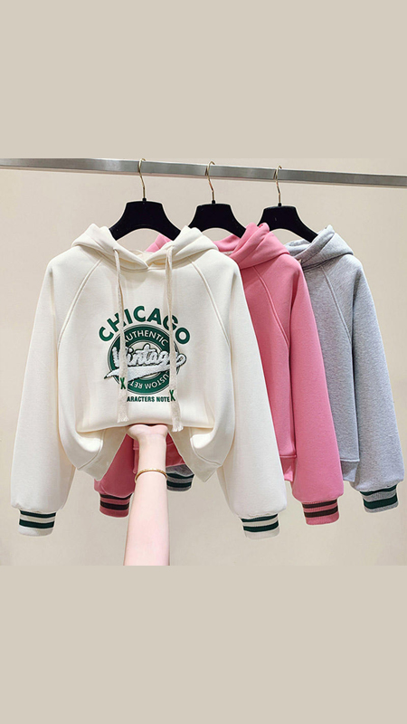 cropped hoodie women hoodies on sale