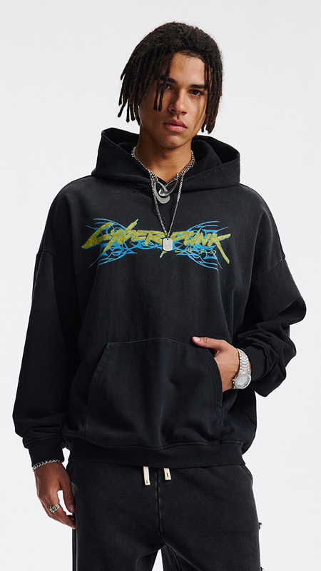 Fashion Heavy Cotton Hoodie for Men Women Streetwear