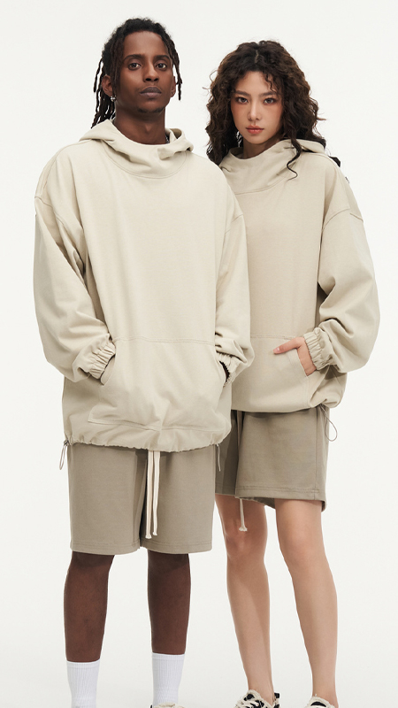 Fashion Cotton Hooded Sweatshirt for Men Women