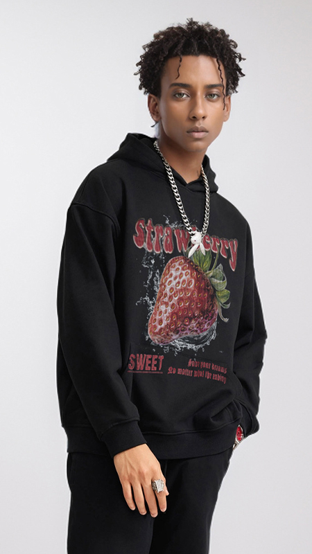 High Quality Best Printed Hoodies For Men Cotton Fleece