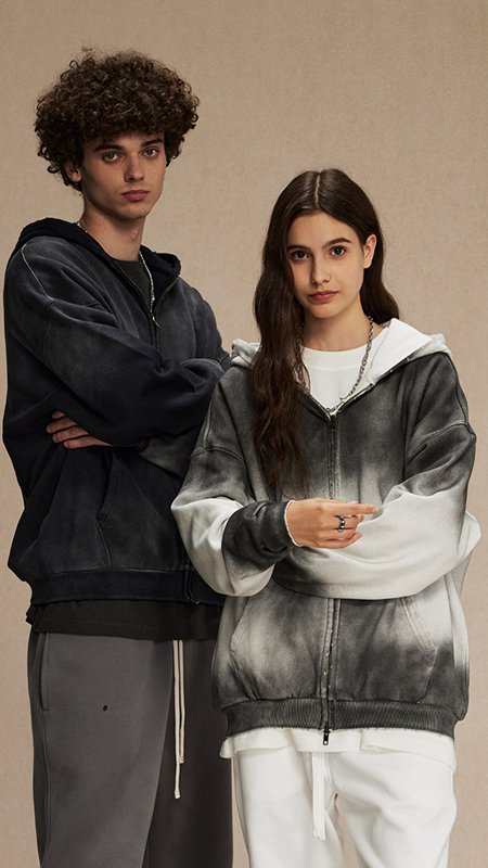 Wholesale Full Zip Up Hoodie Manufacturer Supplier