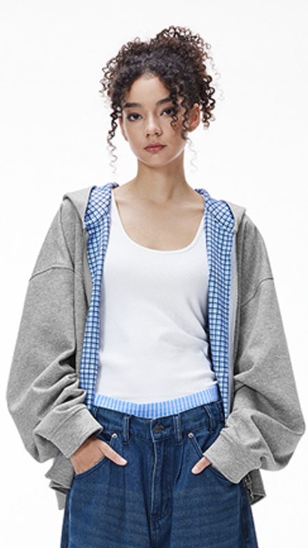 Wholesale Light Zip Up Hoodie Manufacturer Supplier