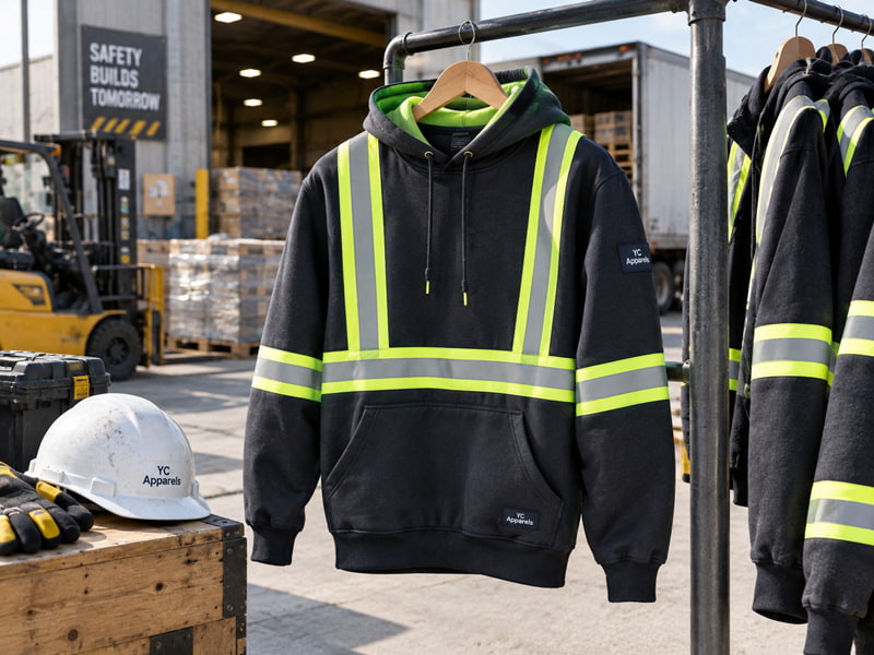 Heavy-duty reinforced workwear hoodies - YC Apparels